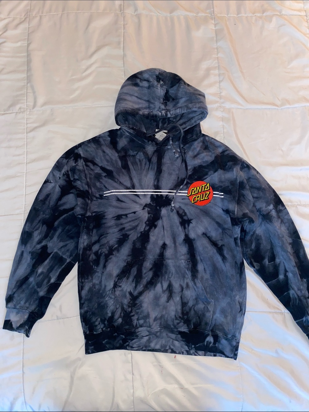 Santa Cruz Skateboards Tie-Dye Crewneck Hoodie